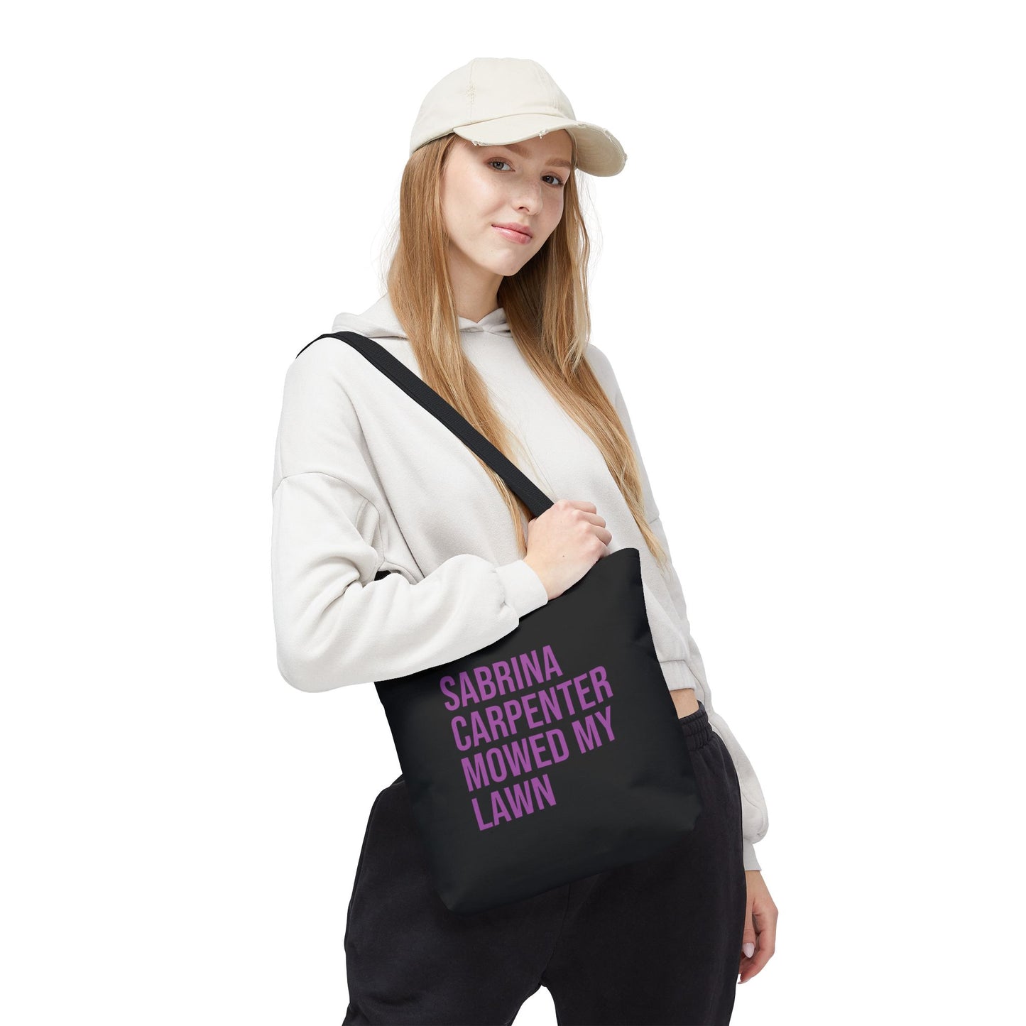 Sabrina Carpenter Lawn Mowing Tote Bag