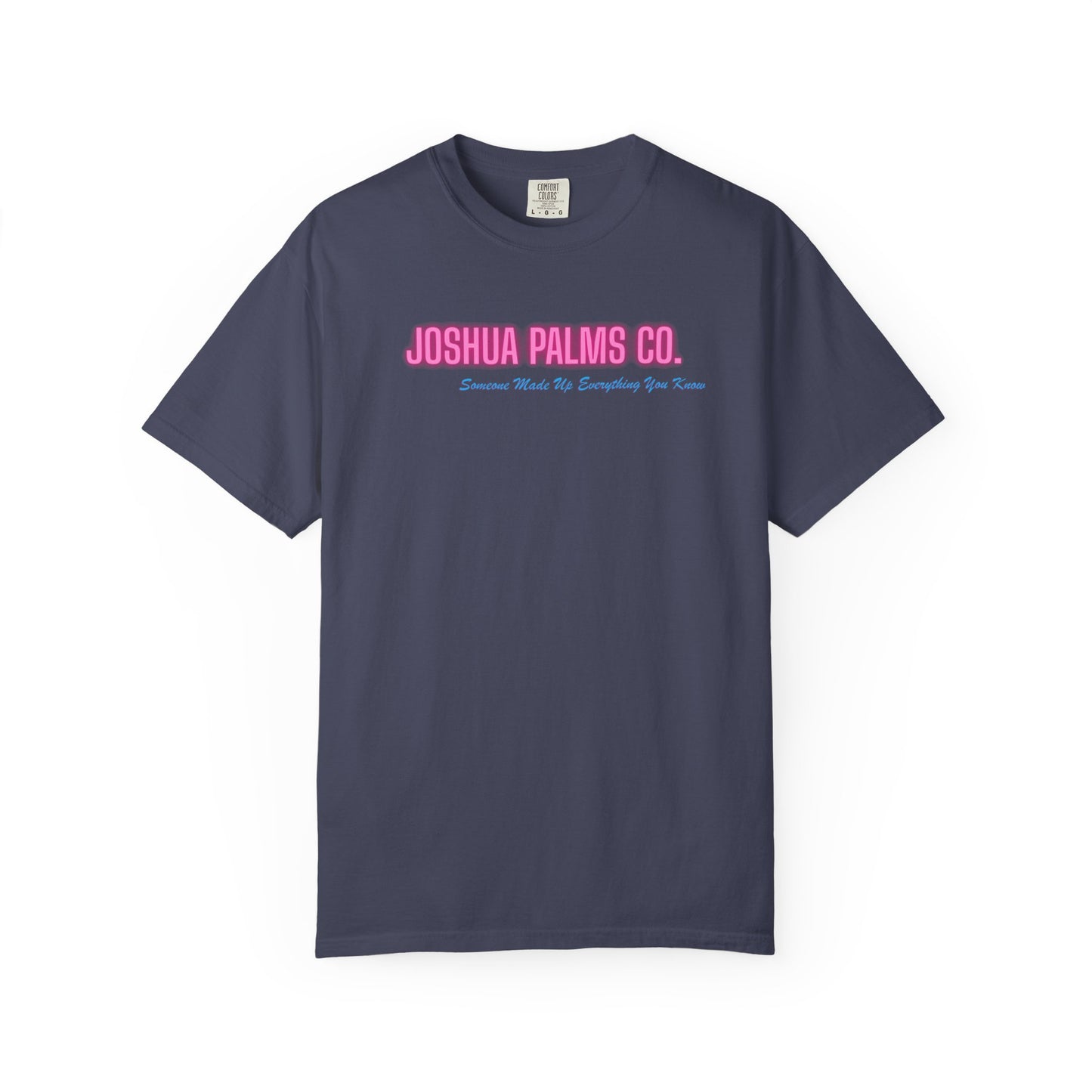 Joshua Palms neon sign tee