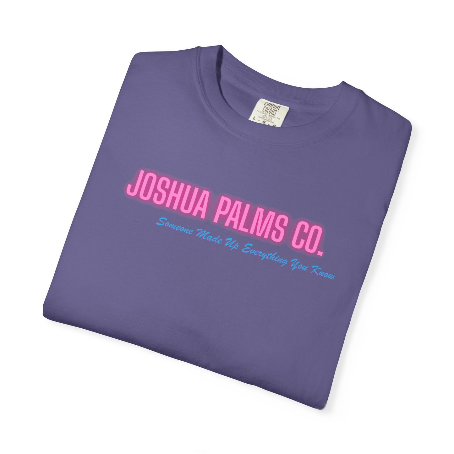 Joshua Palms neon sign tee