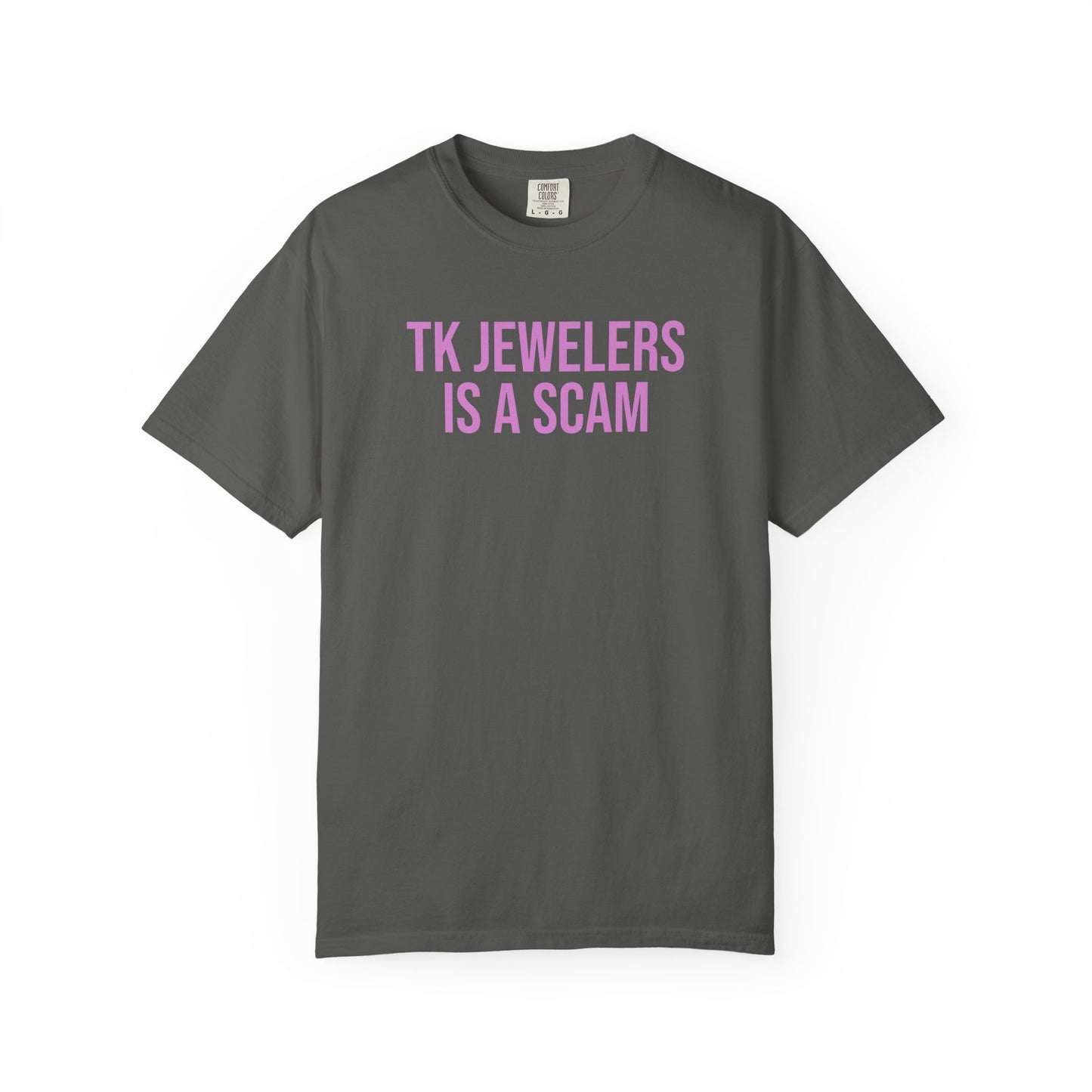 TK Jewelers is a scam tee