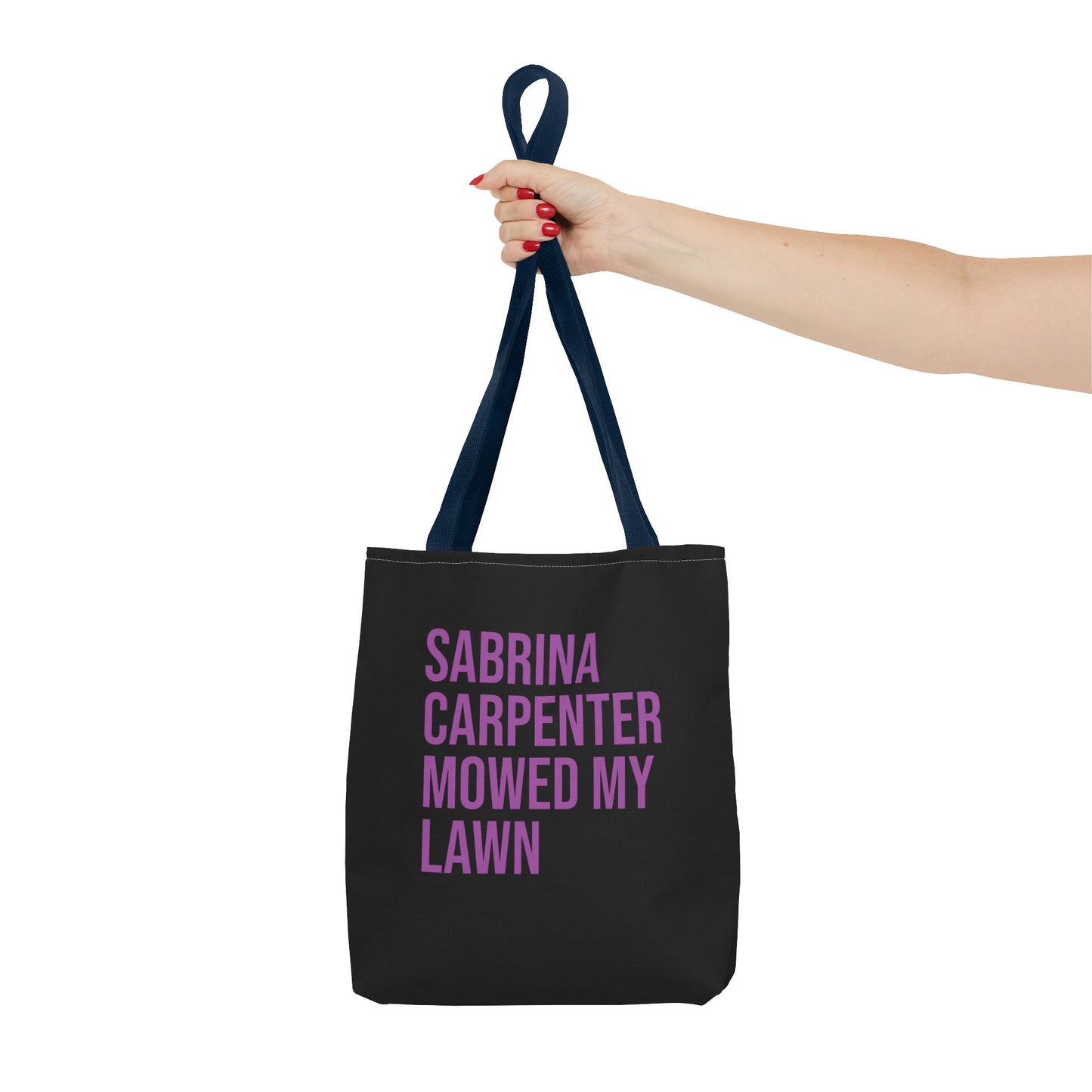 Sabrina Carpenter Lawn Mowing Tote Bag