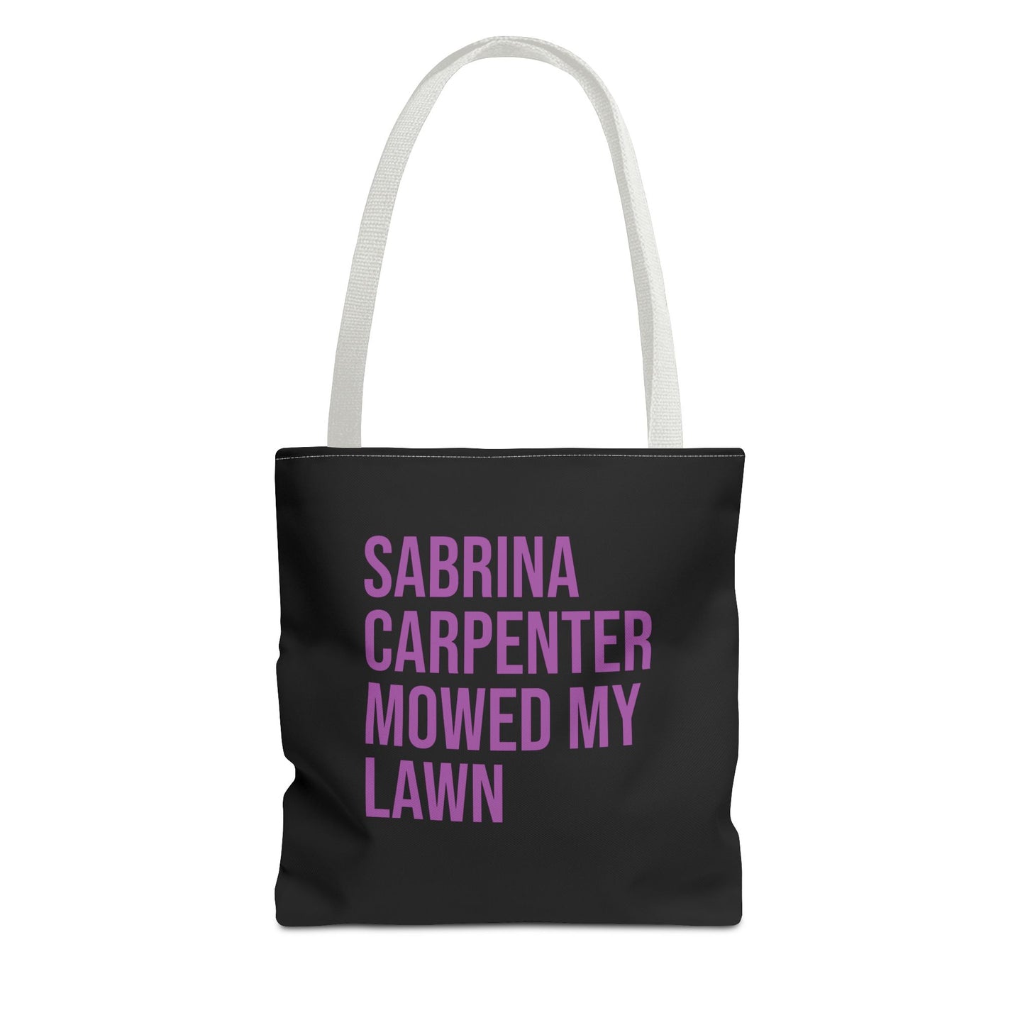 Sabrina Carpenter Lawn Mowing Tote Bag