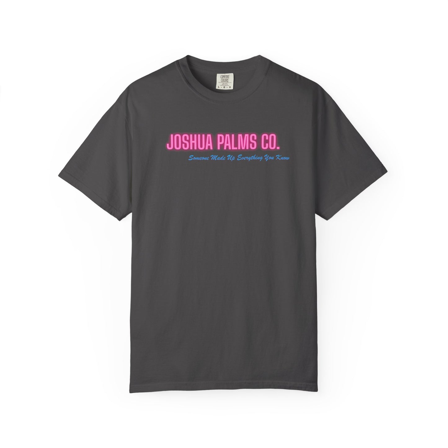 Joshua Palms neon sign tee