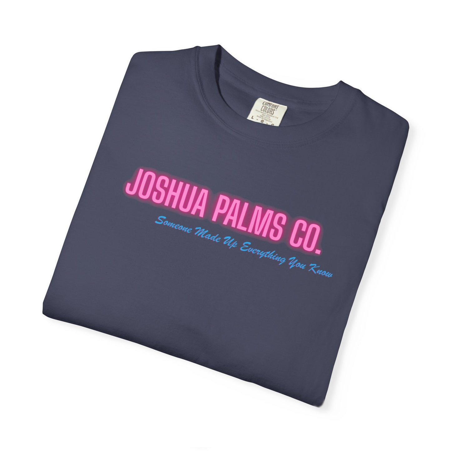 Joshua Palms neon sign tee