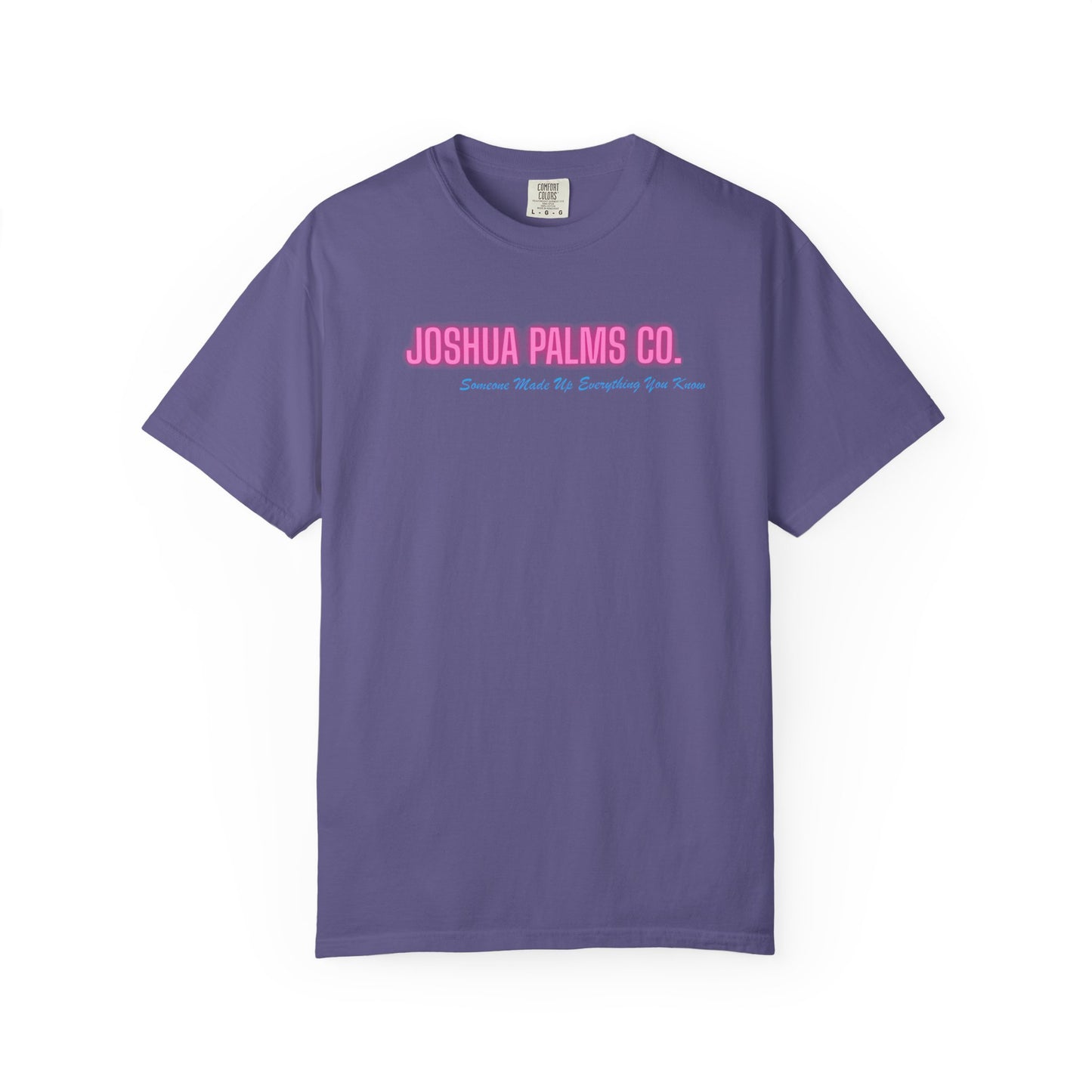 Joshua Palms neon sign tee