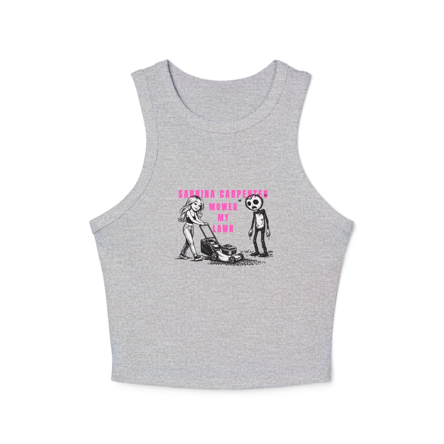 Sabrina mowed my lawn zombie racer tank