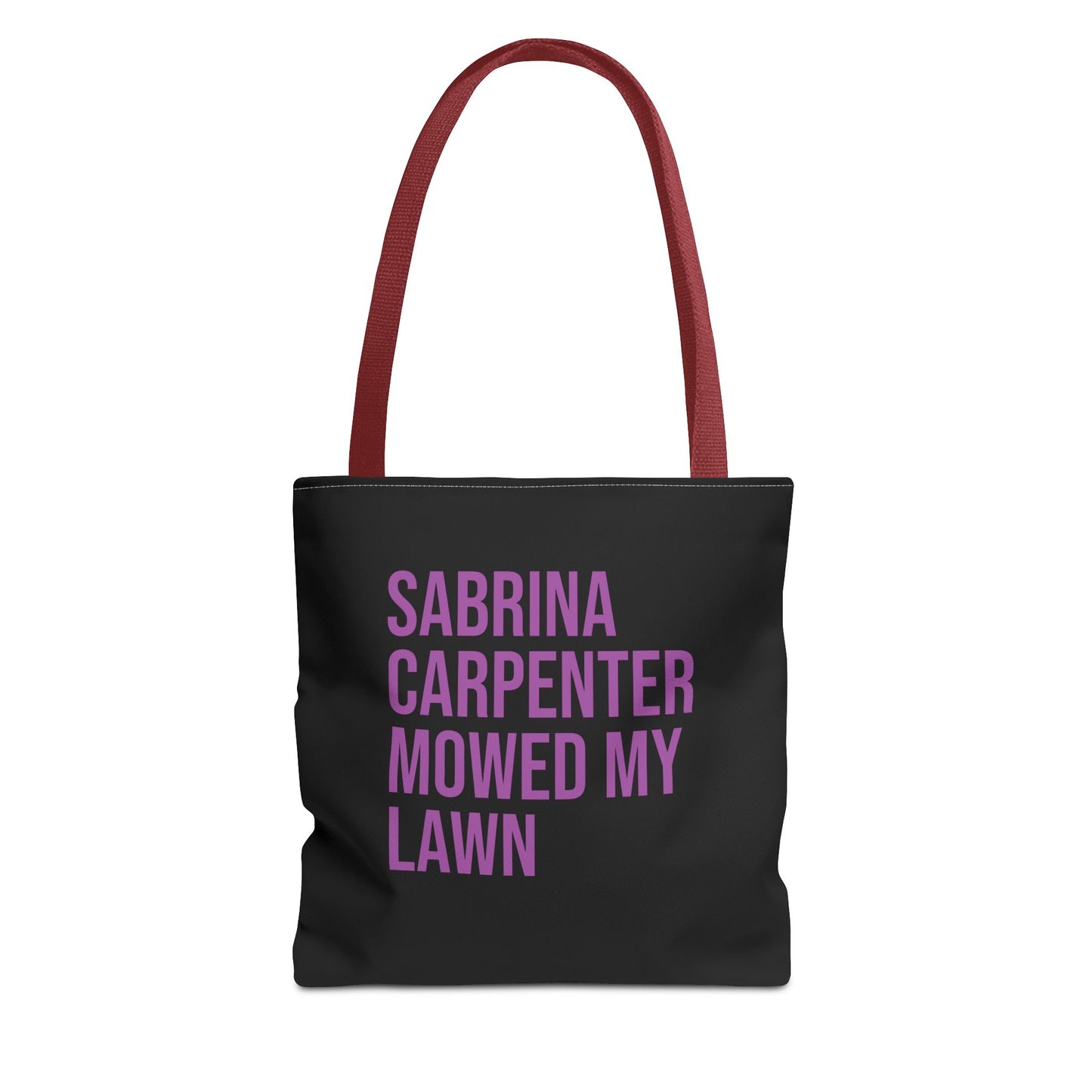 Sabrina Carpenter Lawn Mowing Tote Bag
