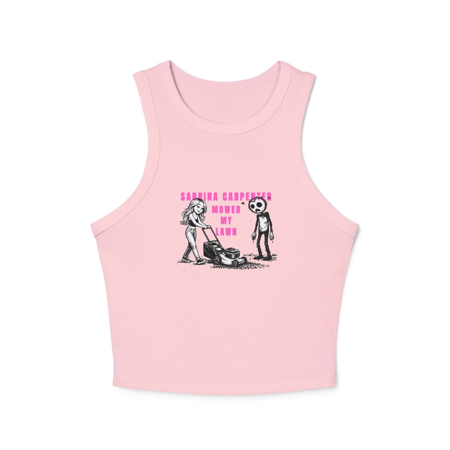 Sabrina mowed my lawn zombie racer tank