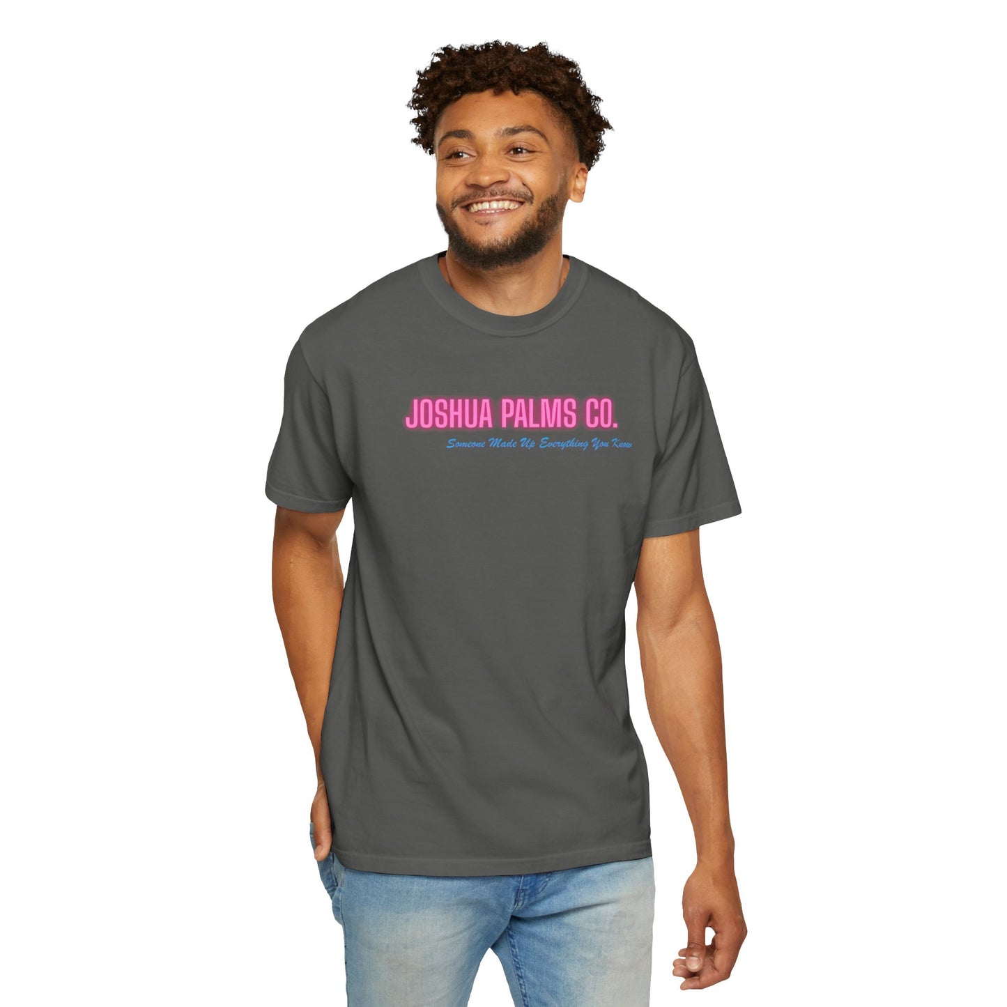 Joshua Palms neon sign tee