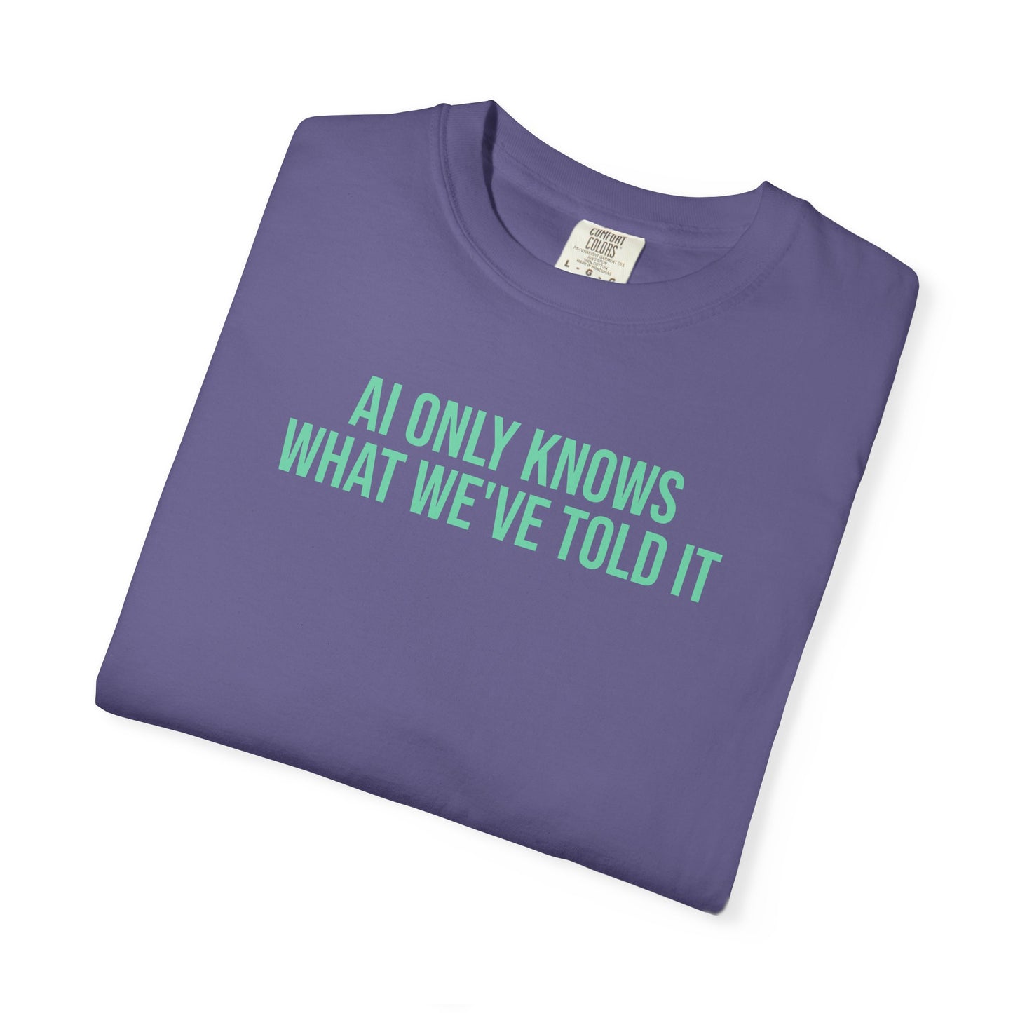 AI Only knows what we've told it tee