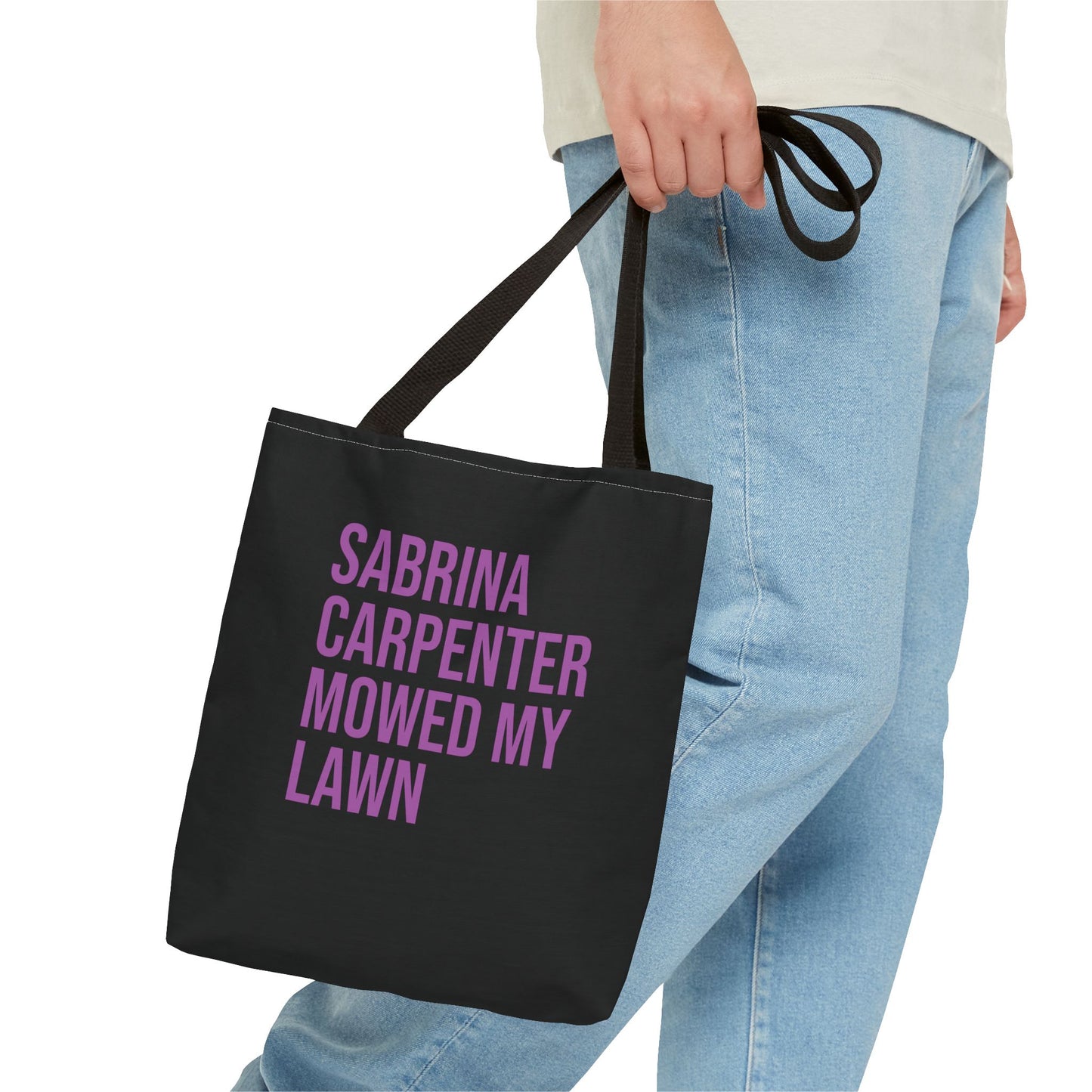 Sabrina Carpenter Lawn Mowing Tote Bag
