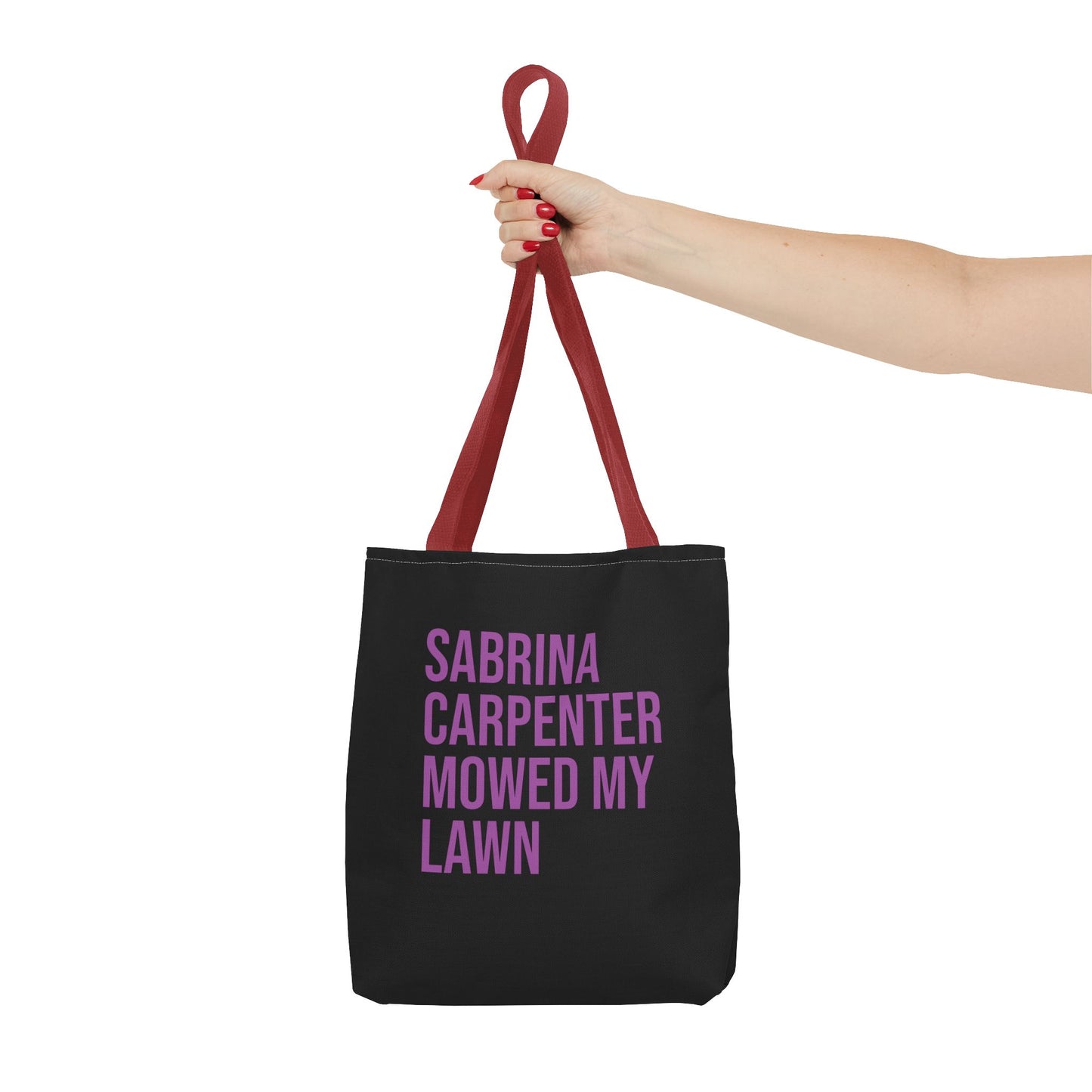 Sabrina Carpenter Lawn Mowing Tote Bag